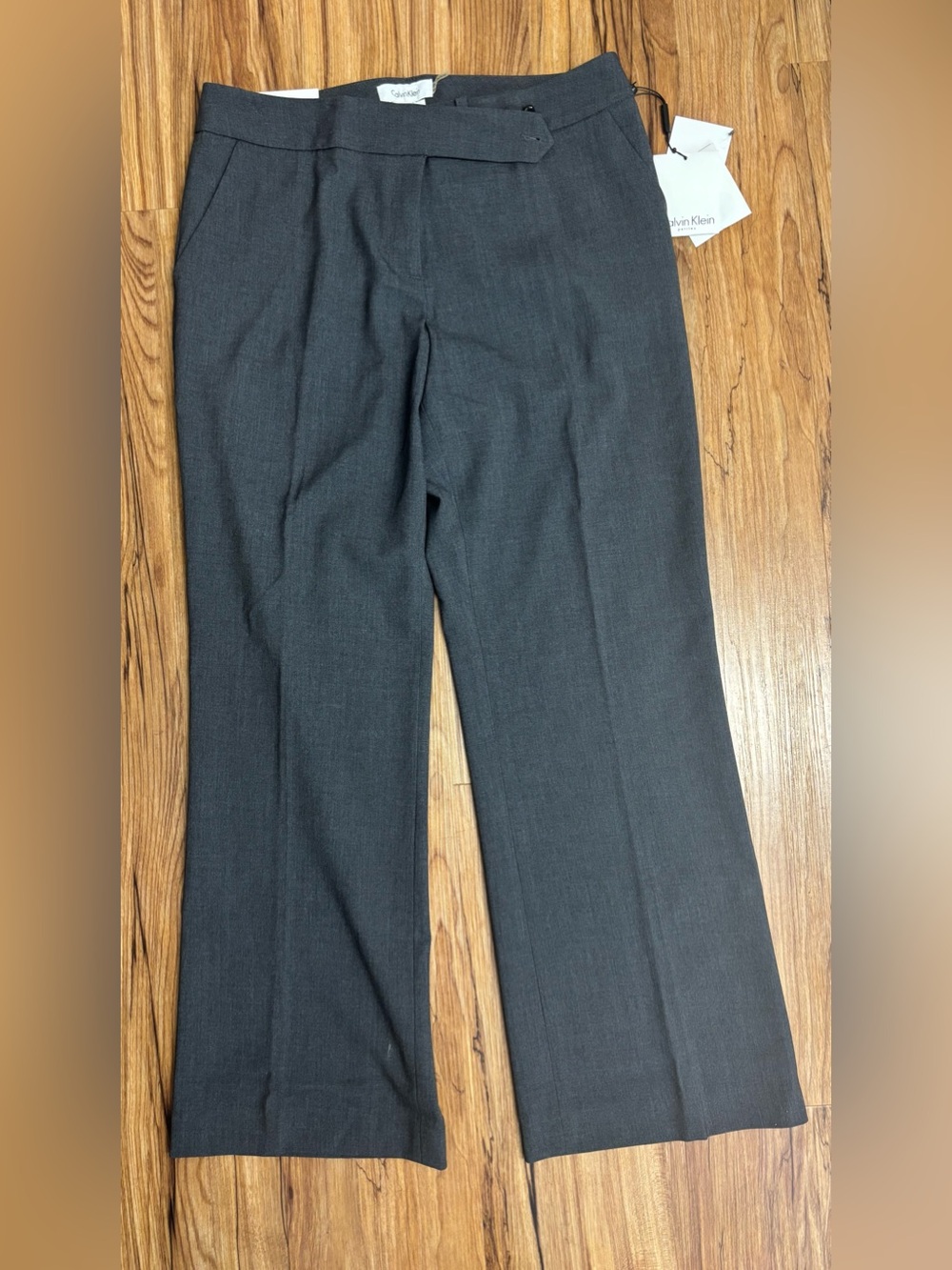 Calvin Klein Women’s Dark Gray Dress Slacks
